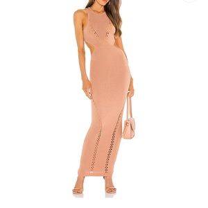 NWT Nude Michael CostelloXRevolve Izard maxi dress in medium
